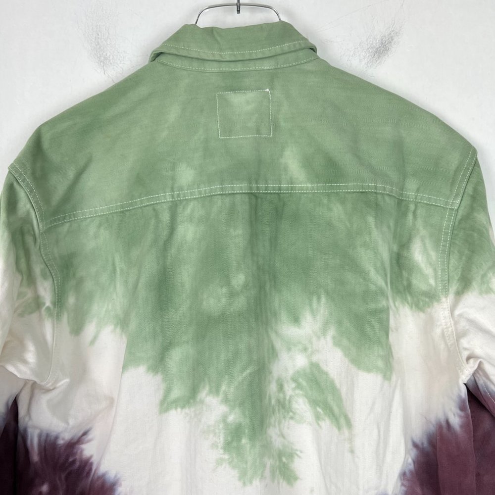 NWT Urban Outfitters BDG Herringbone Long Sleeve Button-Down Shirt Size Small S - Picture 9 of 11